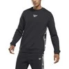 Reebok Džemperis Vyrams Ri Tape Crew Juodas HB5974