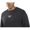 Reebok Džemperis Vyrams Ri Tape Crew Juodas HB5974