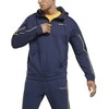 Reebok Džemperis Vyrams Te Piping Hoodie Mėlyna
