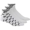 Reebok Kojinės Cl Fo Ankle Sock 3P Baltas