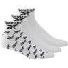 Reebok Kojinės Cl Fo Ankle Sock 3P Baltas