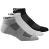 Reebok Kojinės Te Low Cut Sock 3p Baltas Juodas Pilkas