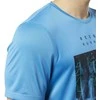 Reebok Marškinėliai Re Run Crew Tee Mėlyna EC2546