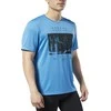 Reebok Marškinėliai Re Run Crew Tee Mėlyna EC2546