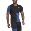 Reebok Marškinėliai Vyrams Panel Tee Mėlyna Juodas HG3198