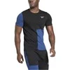 Reebok Marškinėliai Vyrams Panel Tee Mėlyna Juodas HG3198