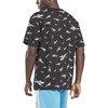 Reebok Marškinėliai Vyrams Te Aop Vector Tee Juodas GL3142