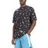 Reebok Marškinėliai Vyrams Te Aop Vector Tee Juodas GL3142