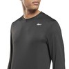 Reebok Marškinėliai Vyrams Train Ls Tech Tee Juodas 100065576