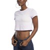 Reebok Palaidinė Moterims Classic Vector Crop Top Rožinė FJ3294