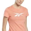 Reebok Palaidinė Moterims Te Graphic Vector T Peach GI6640