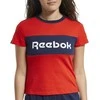 Reebok Palaidinė MoterimsTe Linear Logo Deta Raudona