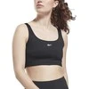 Reebok Sportinė Liemenėlė Moterims Wor Rib Bralette Juodas GS1953