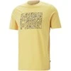 Puma Marškinėliai Vyrams Graphics Summer Tee Geltona 674482 40