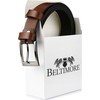 Vyriškas Odinis Diržas Beltimore Brown E16