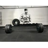 Bumper svarmenų ir štangos komplektas STRONGMAN Premium 90kg