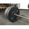 Bumper svarmenų ir štangos komplektas STRONGMAN Premium (Svoris: 90 kg )