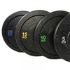 Bumper svarmenų STRONGMAN Pro Colour rinkinys, 100kg