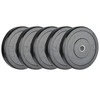 Bumper svarmenys STRONGMAN Juodas (5-25kg) (Svoris: 5kg)