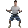 Elastinė juosta su kilpomis MOVES Multi-Grip 27,4 m (Spalva: Juoda)