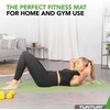 Fitneso kilimėlis Tunturi Fitnessmat NBR 15 mm, mėtų spalvos