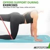 Fitneso kilimėlis Tunturi Fitnessmat NBR 15 mm, šviesiai mėlynos spalvos