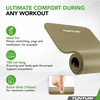 Fitneso kilimėlis Tunturi Fitnessmat NBR 15 mm, tamsiai žalios spalvos