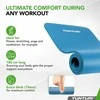 Fitneso kilimėlis Tunturi Fitnessmat NBR 15 mm, mėlynos spalvos