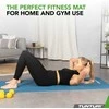 Fitneso kilimėlis Tunturi Fitnessmat NBR 15 mm, mėlynos spalvos