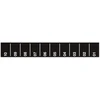 Grindų danga su dirbtine žole Trackz Core Range 15 × 1 m (Spalva: Juoda)