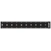 Grindų danga su dirbtine žole Trackz Essential Range 20 × 2 m (Spalva: Juoda)