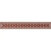 Grindų danga su dirbtine žole Trackz Premium Range 15,4 × 1,33 m (Spalva: Raudona)