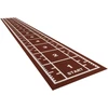 Grindų danga su dirbtine žole Trackz Premium Range 20,4 × 2 m (Spalva: Raudona)