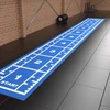 Grindų danga su dirbtine žole Trackz Premium Range 10,4 × 1,33 m (Spalva: Mėlyna)