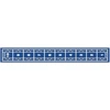 Grindų danga su dirbtine žole Trackz Premium Range 15,4 × 1,33 m (Spalva: Mėlyna)