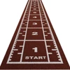 Grindų danga su dirbtine žole Trackz Premium Range 15,4 × 2 m (Spalva: Raudona)
