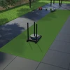 Grindų danga su dirbtine žole Trackz Uni Outdoor 10 × 2 m (tinka laukui) (Spalva: Plytų)