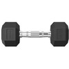 Hanteliai TUNTURI Platinum Hex Rubber Dumbbell, 1-50kg (Svoris: 2 x 4kg)