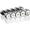 Svarmuo / hantelis GYMSTICK Pro Chrome Dumbbell (0,5–10 kg) (Svoris: 5kg)