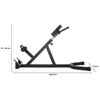 Jėgos suoliukas GYMSTICK Back Bench