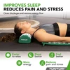 Kilimėlis TUNTURI ACUPRESSURE MAT AND PILLOW ARMY Žalias