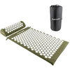 None Kilimėlis TUNTURI ACUPRESSURE MAT AND PILLOW ARMY Žalias