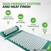 None Kilimėlis TUNTURI ACUPRESSURE MAT AND PILLOW ARMY Žalias