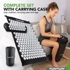 None Kilimėlis TUNTURI ACUPRESSURE MAT AND PILLOW Juodas
