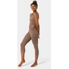 Manduka Dhara Capri Legging Lions Mane Heather
