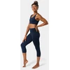 Manduka Dhara Capri Legging Midnight Heather (Dydis: XS)