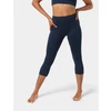 Manduka Dhara Capri Legging Midnight Heather (Dydis: S)