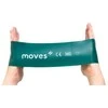 Mankštos juosta MOVES Wide Loop 30 x 7,5 cm (Spalva: Žalia)