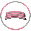 Masažinis gimnastikos lankas Sportbay® FIT+ (1,5kg) (Spalva: Rožinė/pilka)