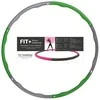 Masažinis gimnastikos lankas Sportbay® FIT+ (1,5kg) (Spalva: Rožinė/pilka)